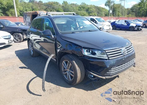 2016 Volkswagen Touareg Vr6 Lux from USA, damaged, VIN WVGEF9BP5GD010864